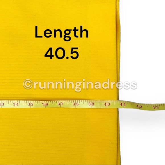 Vintage 70’s Yellow High Waisted Double Side Slit Maxi Skirt See Measurement - Picture 13 of 16